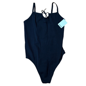 Abound Black One Piece Bodysuit Size XL NWT